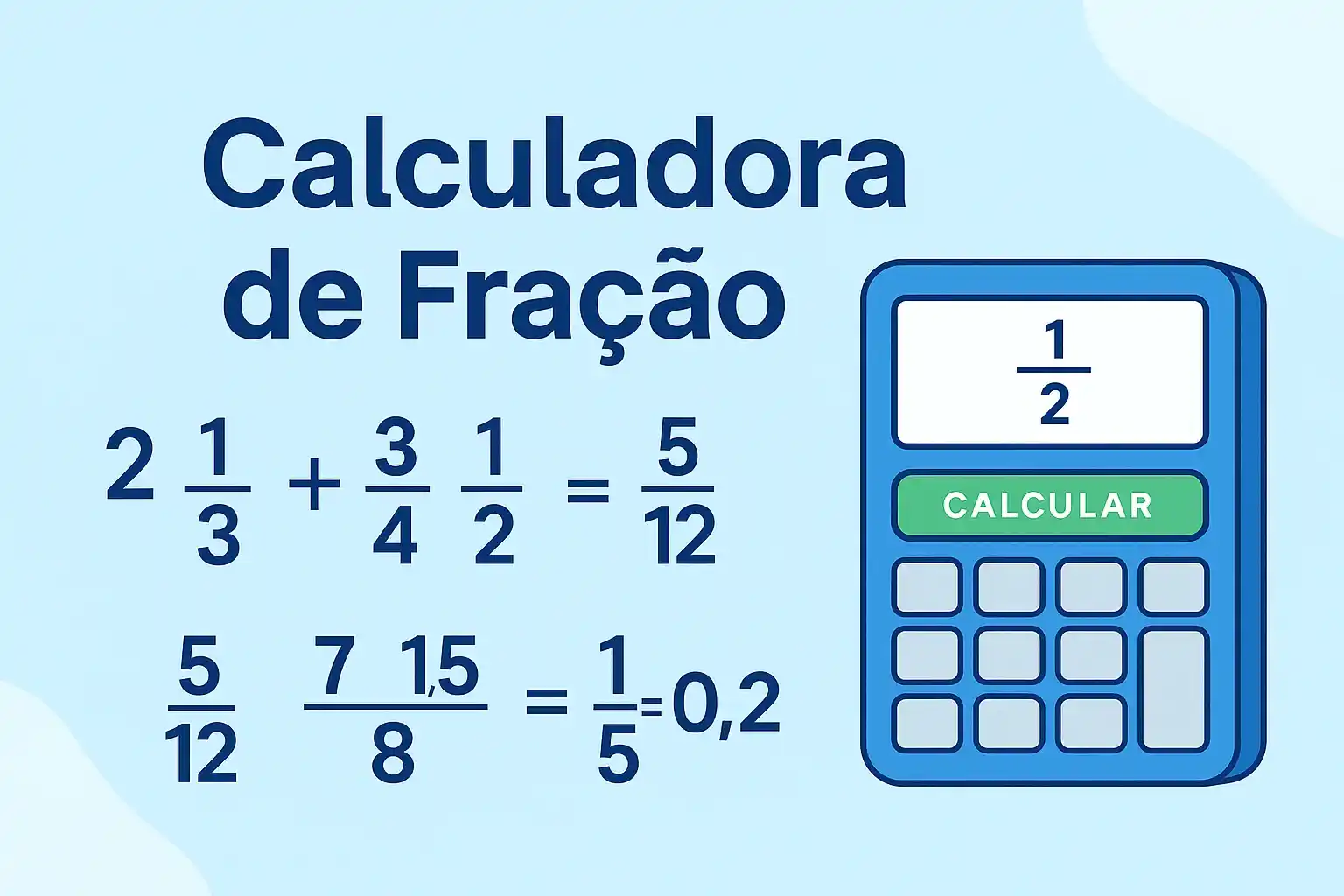 Calculadora de Fração