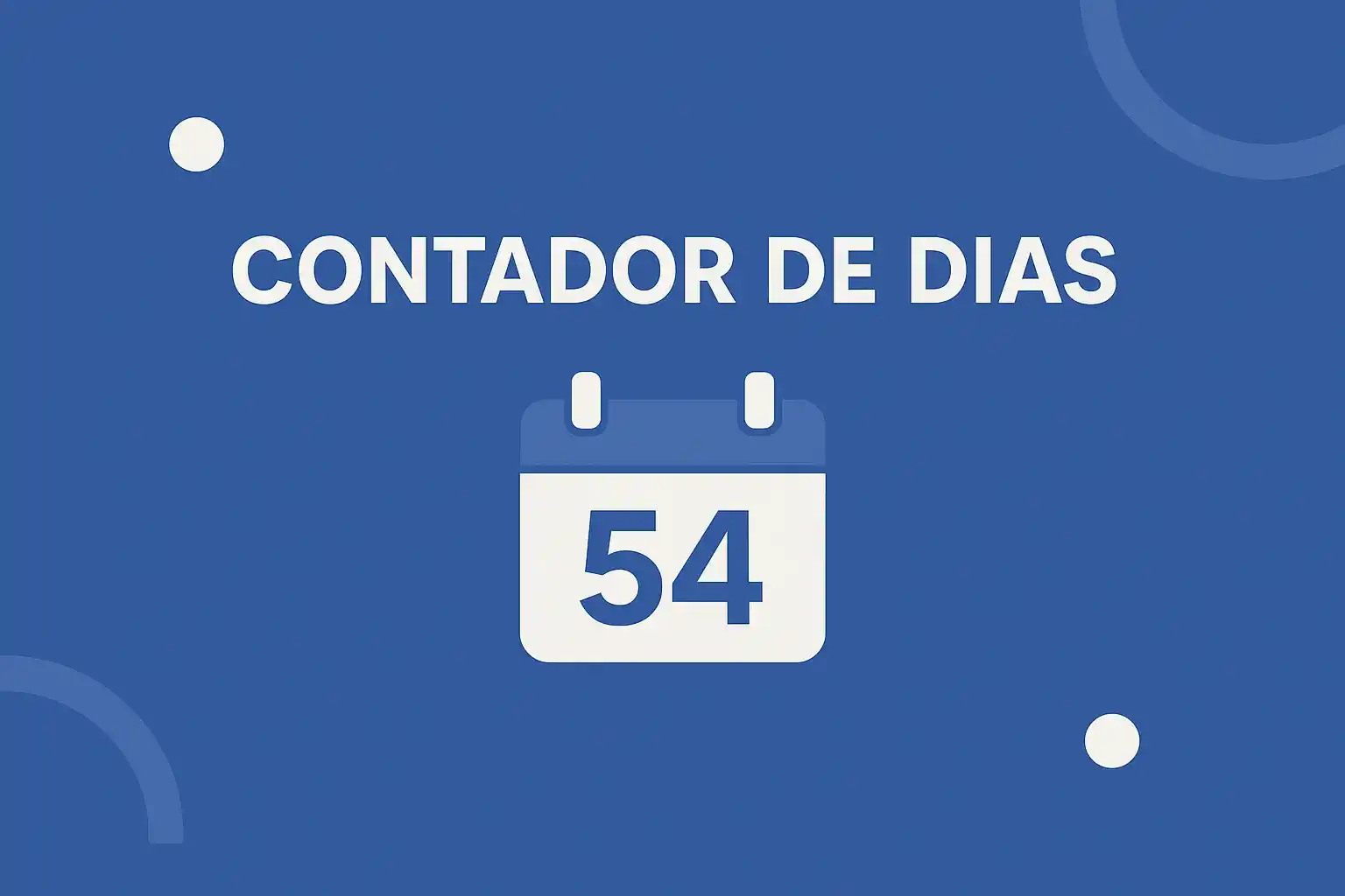Contador de Dias